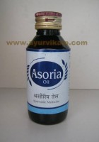 Arya Vaidya, Ayurvedic ASORIA OIL, 100ml, Effective In Scaly Skin In Psoriasis